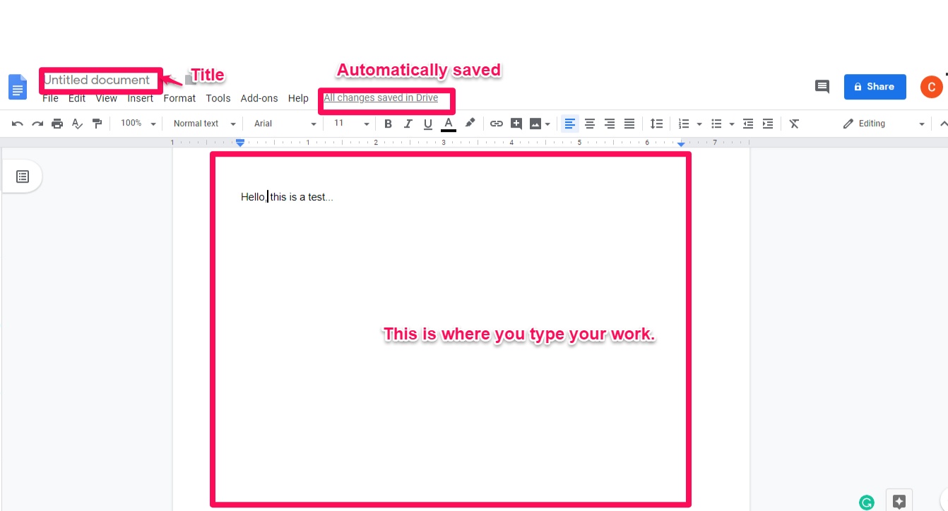 How to write faster with Google Docs