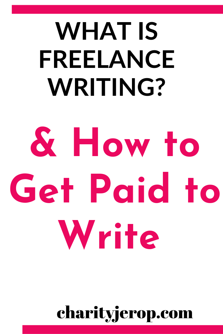 What is freelance writing