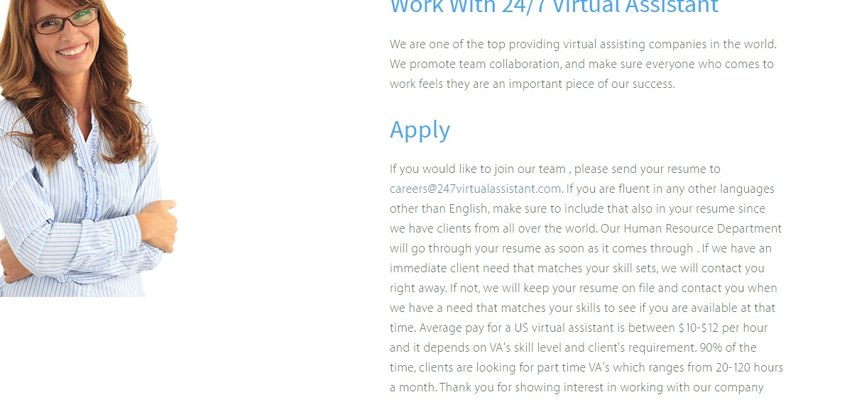 Virtual Assistant Work
