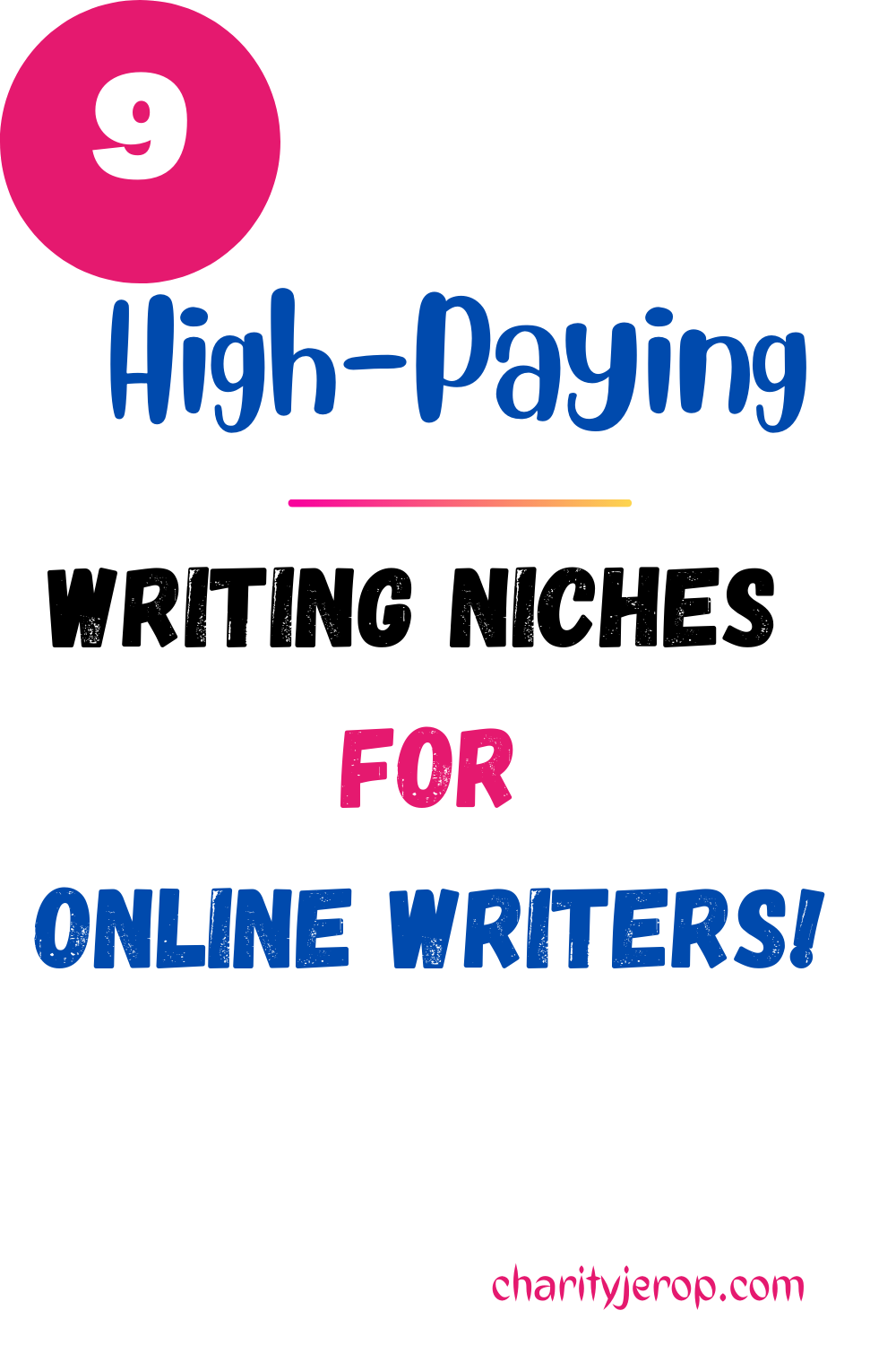 High-paying writing niches